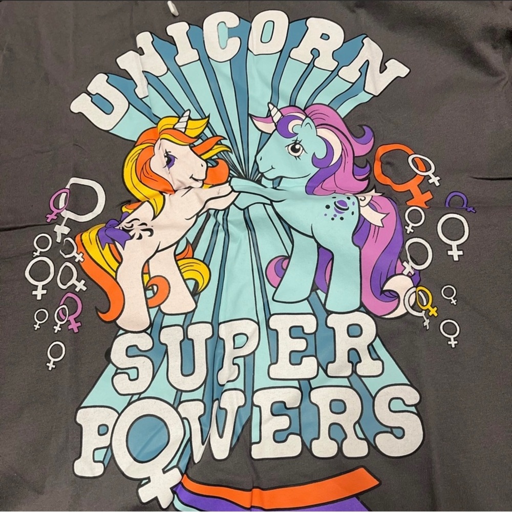 NWT “Unicorn Super Powers” graphic T Shirt - Picture 7 of 9